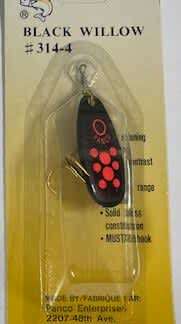 BLACK WILLOW #4 BLACK ORG DOT GOLD BODY