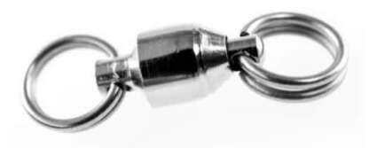 PANCO #3 NICKEL BALL BEARING SWIVEL 2pk
