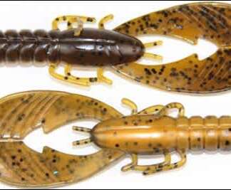 X-ZONE 3.25in BAMA CRAW MUSCLE BACK FINESSE CRAW