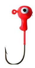 X-ZONE 1/2oz FL RED JIG HEAD 4PK