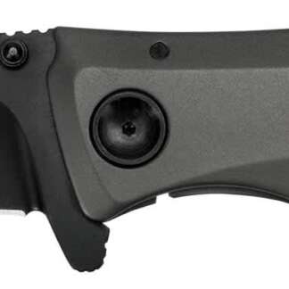 KERSHAW GRID 3.7in BLACK-OXIDE POCKET KNIFE