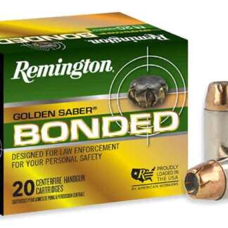 REMINGTON GOLDEN SABER 40 S&W 180gr BJHP 1015fps 20pk