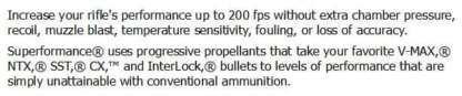 HORNADY SUPERFORMANCE 257 ROB+P 117gr SST 2945fps 20pk - Image 3