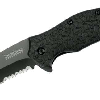KERSHAW KURO - SERRATED FOLDING KNIFE