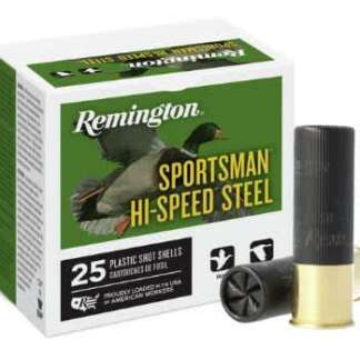REMINGTON SPORTSMAN 12ga #4 3in 1.25oz HI-SPEED STEEL 1400fps 25pk