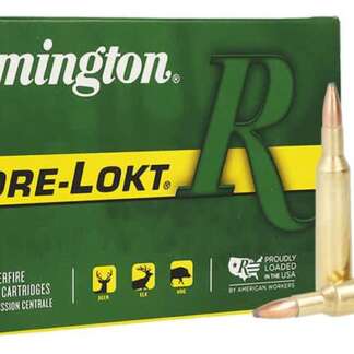 REMINGTON CORE-LOKT 6mm REM 100gr PSP 20pk 3100fps
