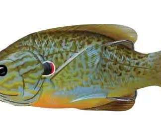 SUNFISH 3'' NAT/BLUE PUMPKINSEED HOLLOW BODY SWIMTAIL