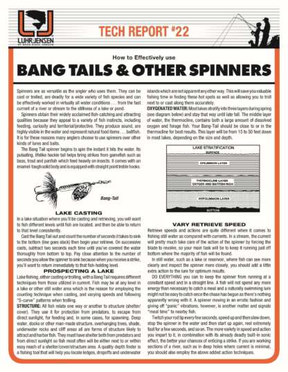 BANG TAIL 1/4oz BLACK SCALE SPINNER - Image 6