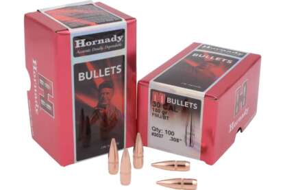 HORNADY FMJ-BT 30CAL .308in 150gr 100pk