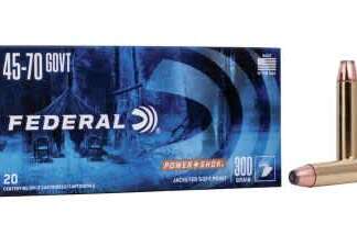FEDERAL POWER-SHOK 45-70 GOV 300gr FN 1850fps 20pk